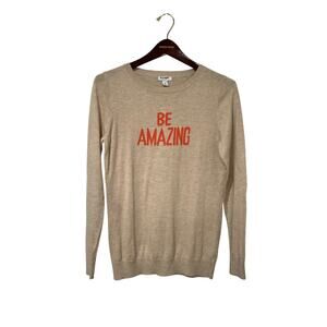 Vintage Old Navy, Be Amazing Sweater, Size S, KB294